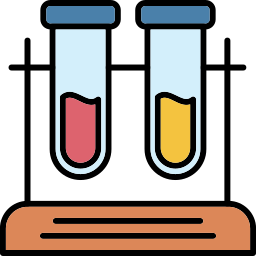 Test tubes icon