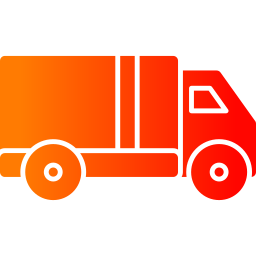 Cargo truck icon