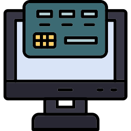 Online payment icon