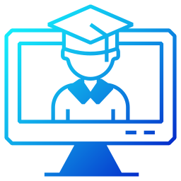 Online learning icon