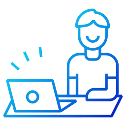 Online learning icon