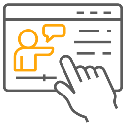 aprender en línea icono