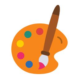 Color palette icon