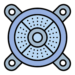 Car speakers icon