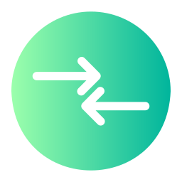 수평 화살표 icon