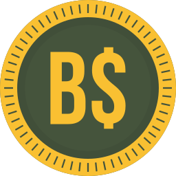 Bahamian dollar icon