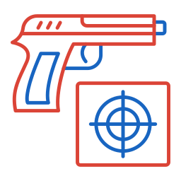 Shooting game icon