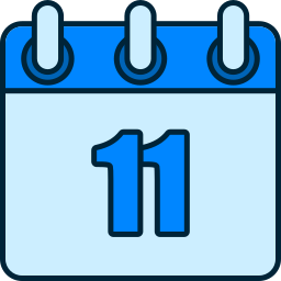 número 11 icono