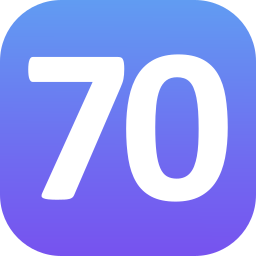 70 icoon