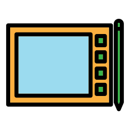 Graphic tablet icon