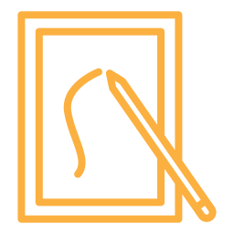 Graphic tablet icon