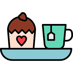 Afternoon tea icon