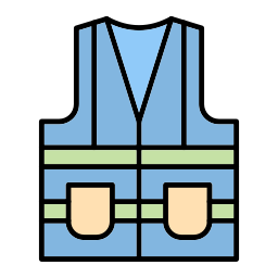 Protector vest icon