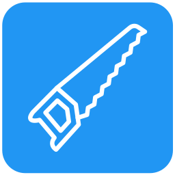 Hand saw icon