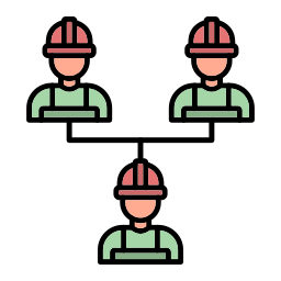 trabajo en equipo icono
