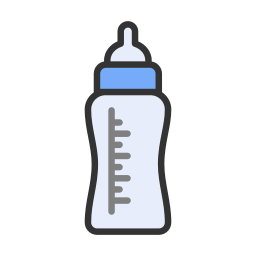 Pacifier bottle icon