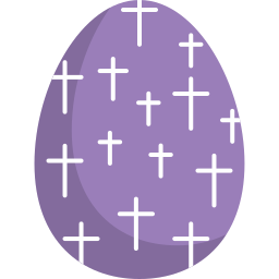 el huevo de pascua icono