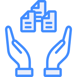 recopilación de datos icono