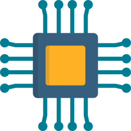 microprocesador icono