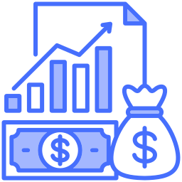 demonstrativo financeiro Ícone