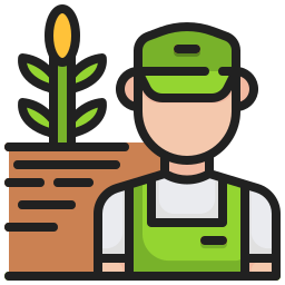 agricultor icono