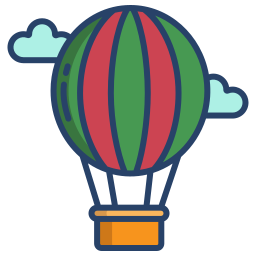 heißluftballon icon