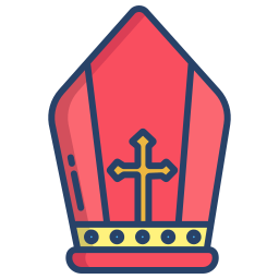 corona papale icona