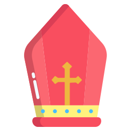 Папа корона иконка