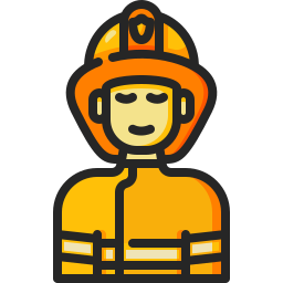 bombero icono