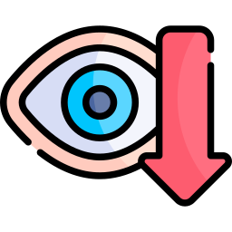 visión baja icono