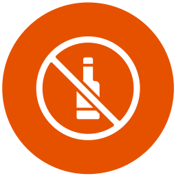 No alcohol icon