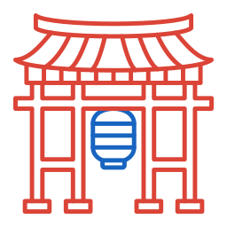 Kaminarimon gate icon