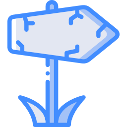 Signpost icon