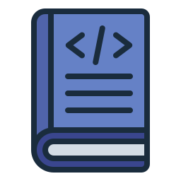 Coding book icon