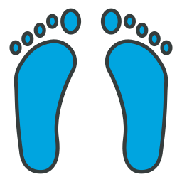 Footprint icon