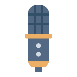 condensator microfoon icoon