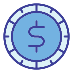 Casino chip icon