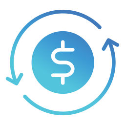 fluxo de dinheiro Ícone