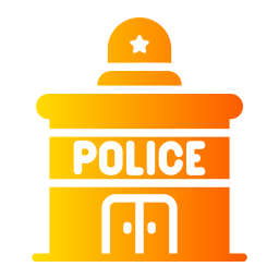 poste de police Icône