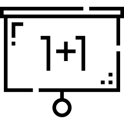 lavagna bianca icona