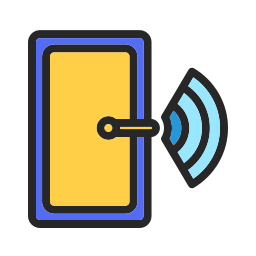 Smart door icon