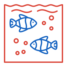 des poissons Icône