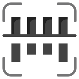 Bars code icon