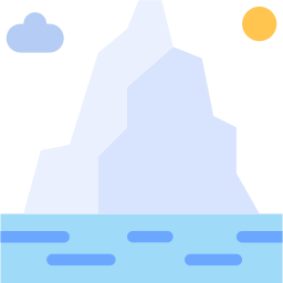 iceberg icona