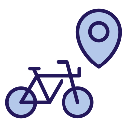 fahrradparkplatz icon