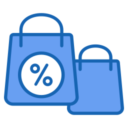 Shopping bags icon