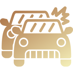 Car accident icon