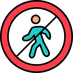Въезд запрещен иконка