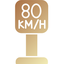 snelheidslimiet icoon