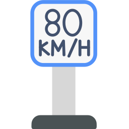erlaubte höchstgeschwindigkeit icon